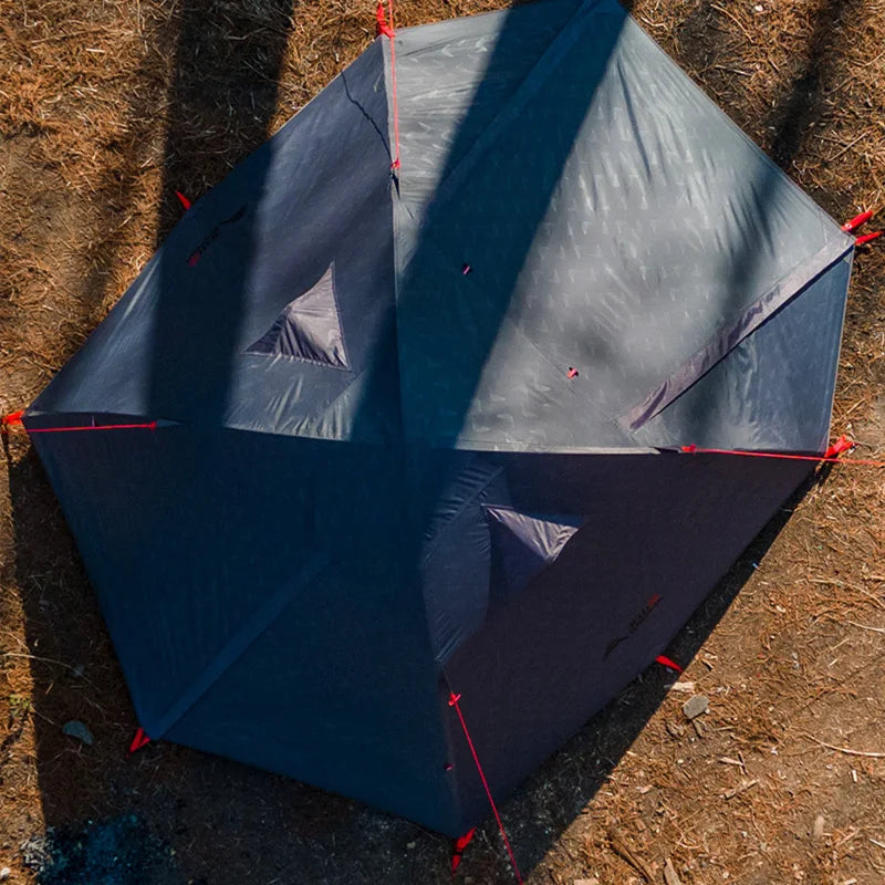 Bisinna Camping Tent Waterproof Double Layer Lightweight Portable Outdoor
