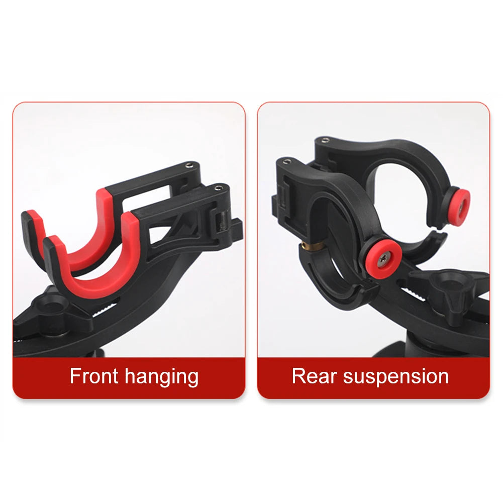 Triangle Fishing Rod Support Adjustable Triangle Fishing Pole Rack Portable Multifunctional Fishing Accessories
