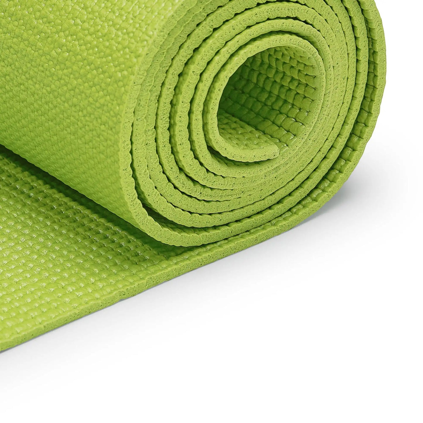 Thin Yoga Mat for Health & Fitness- Green