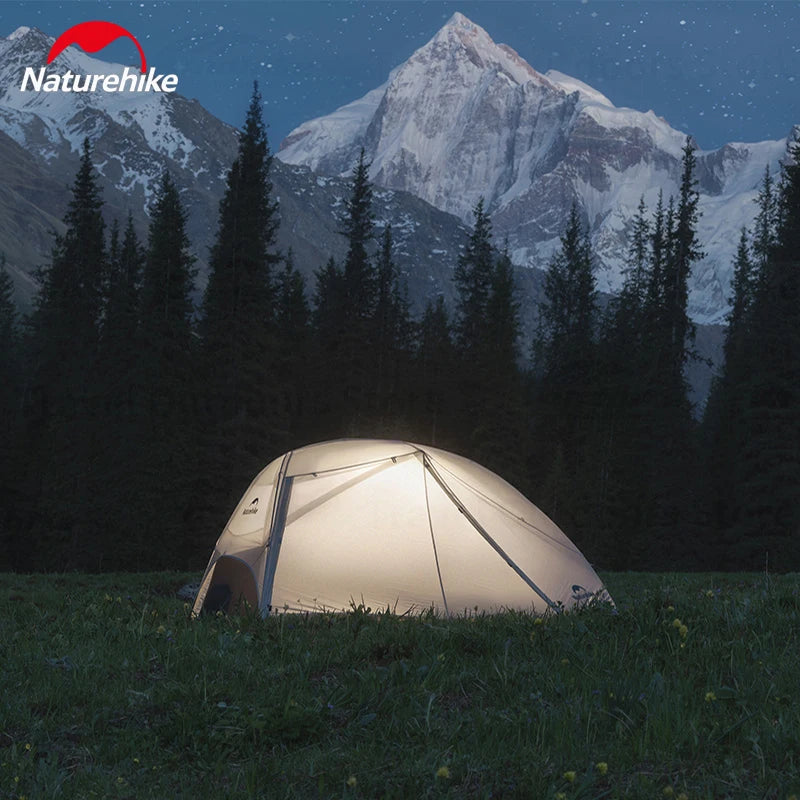 Naturehike Star River UL Camping Tent 15D Silicone Ultralight Portable 2 Person 3 Seasons Outdoor Travel Hiking Tent With Mat