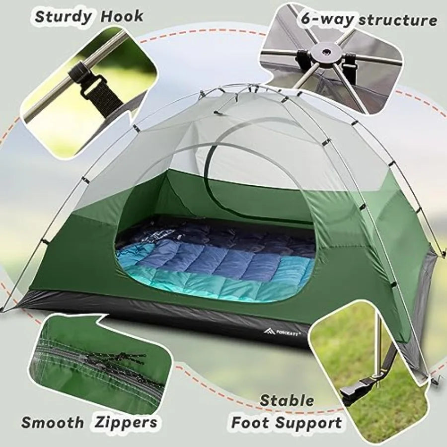 Waterproof Windproof Lightweight Backpacking Tent