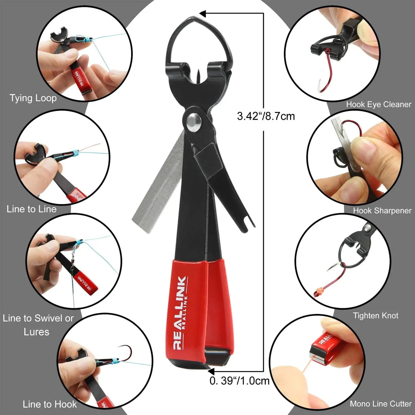 Fly Fishing Combo Kit with Knot Tying Tool, Hook Remover, and Landing Net for Salmon and Trout