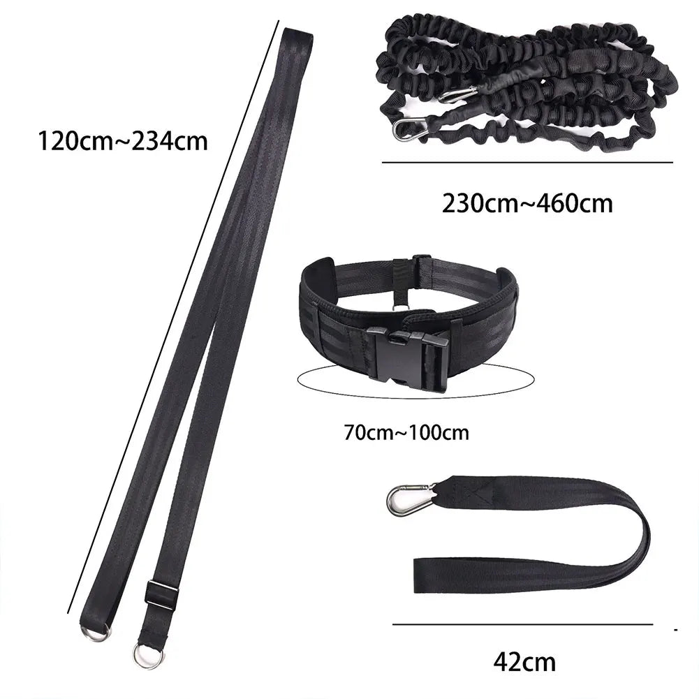 1pc Swimming Training Belt Stationary Swimming Aquatic Resistance Belt Pool Swim Trainer Belt Harness for Swimming Accessories