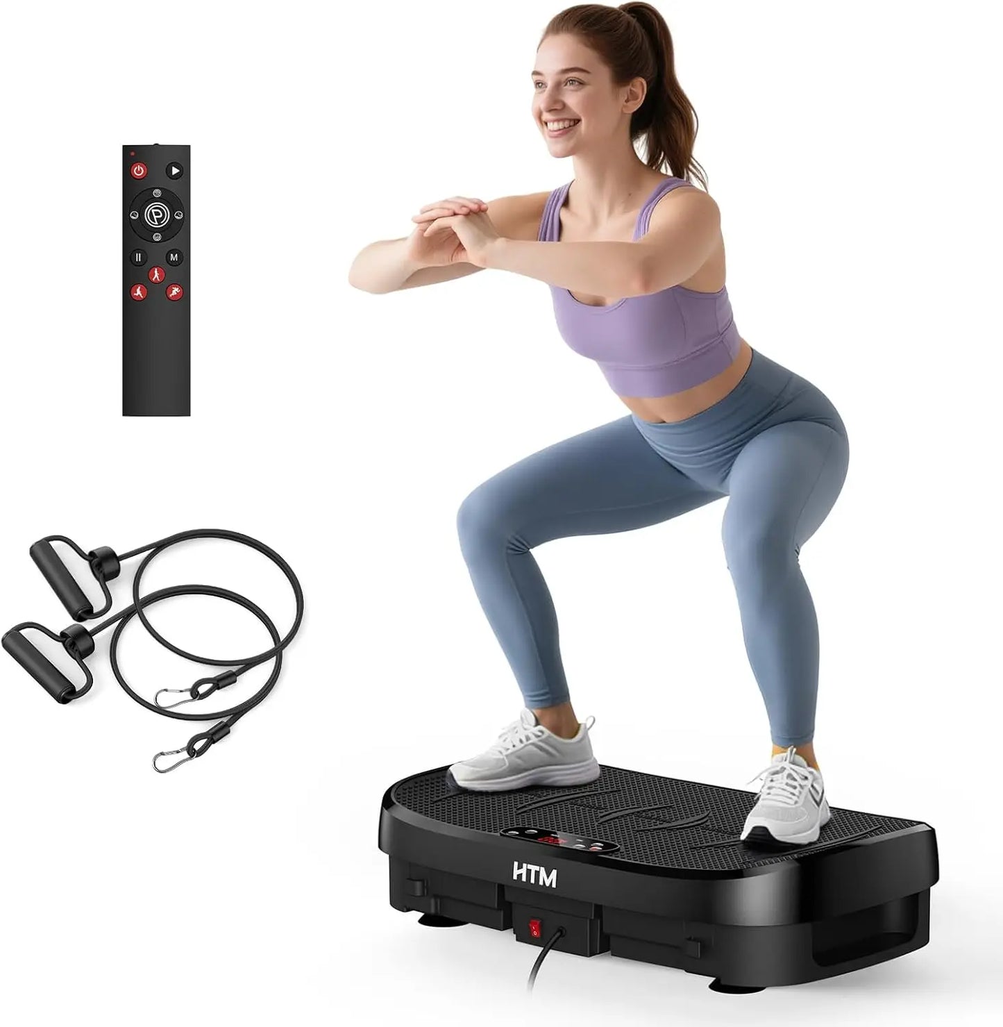 Whole Body Vibration Fitness Platform for Home Gym