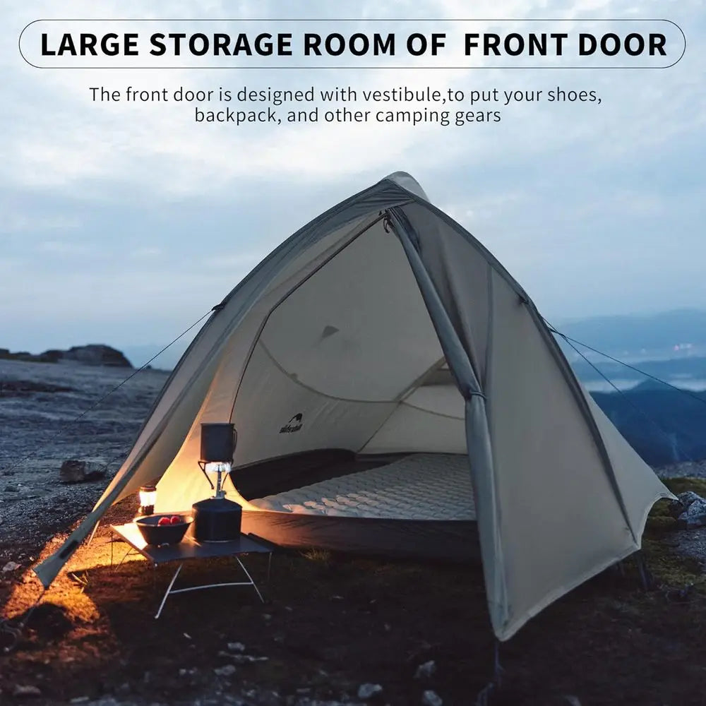 Ultralight Waterproof Backpacking Tent for Hiking and Camping