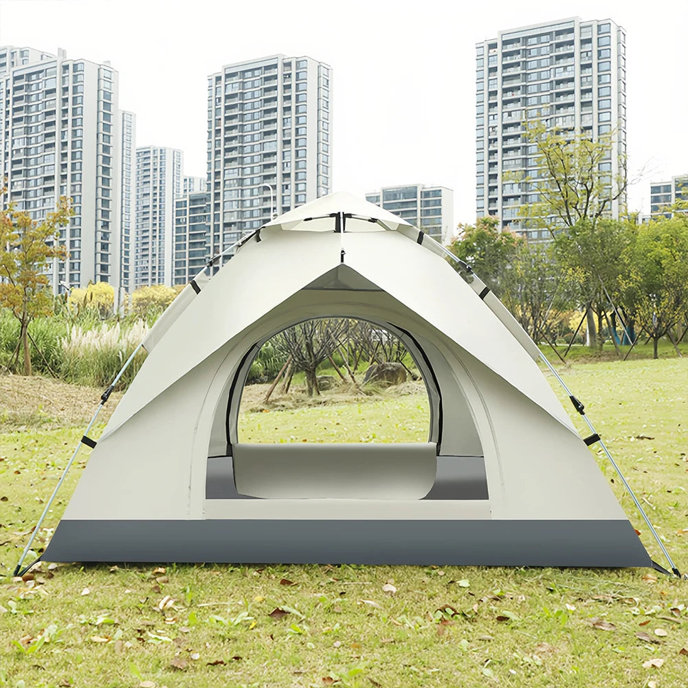 Fully Automatic Sunshade Tent Lightweight Easy Set Up Tent Waterproof Quick Open Tent for Hiking Backpacking Camping