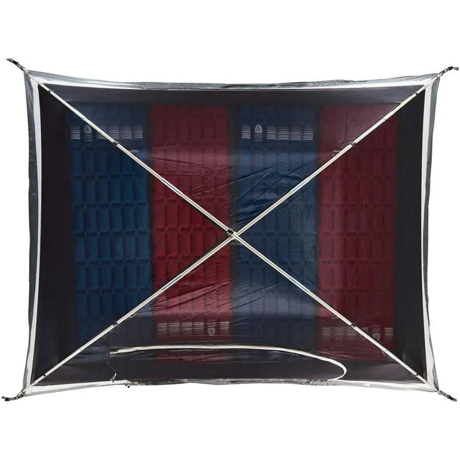 Tabernash 2/4/6 Person Tent for Camping - Easy Setup Includes a Waterproof Removable Rain Fly Ready for Any Conditions - Includ