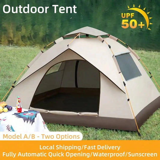 Automatic Quick-Open Camping Tent Rainproof For Outdoor Use