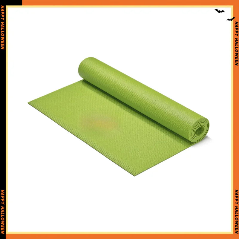 Thin Yoga Mat for Health & Fitness- Green