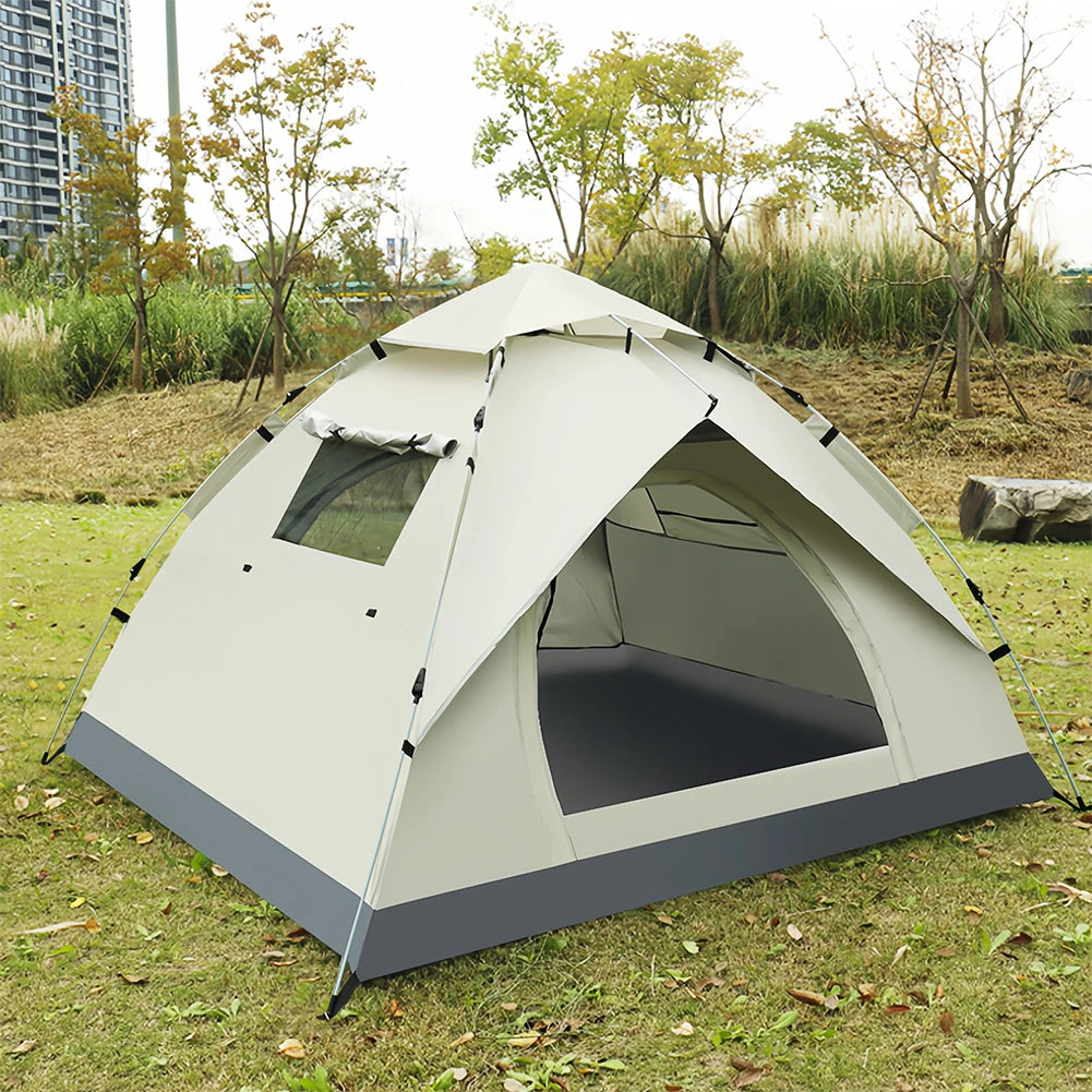 Fully Automatic Quick Open Tent Lightweight Waterproof For Hiking Camping