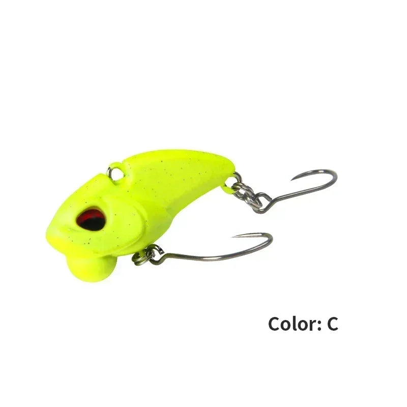 Mini Vib Ratlin for Fishing Sinking Lure Hard Bait Full Swimming Layer for Perch Fishing Trout Area Pesca 28mm2.3g Lures