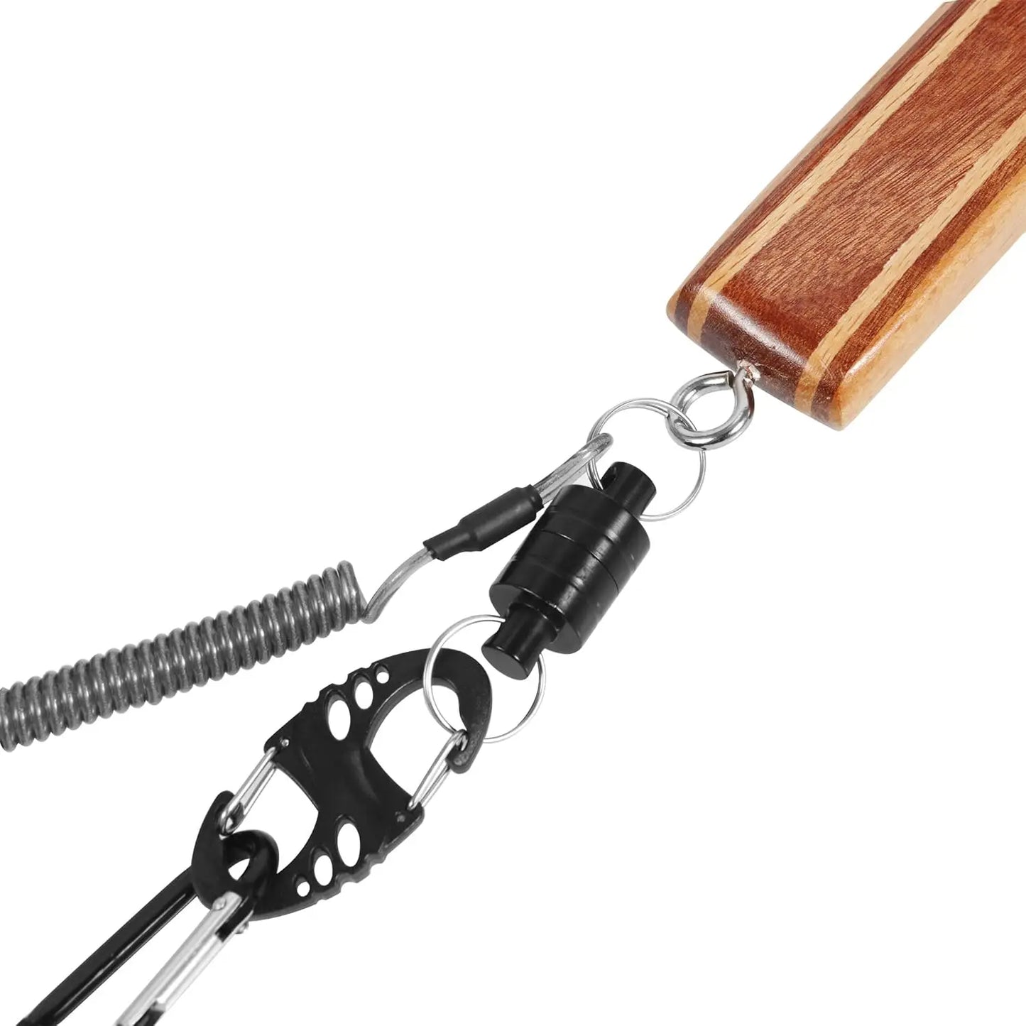 9-in-1 Fly Fishing Kit with Knot Tying Tool, Hook Remover, and Magnetic Net for Salmon and Trout