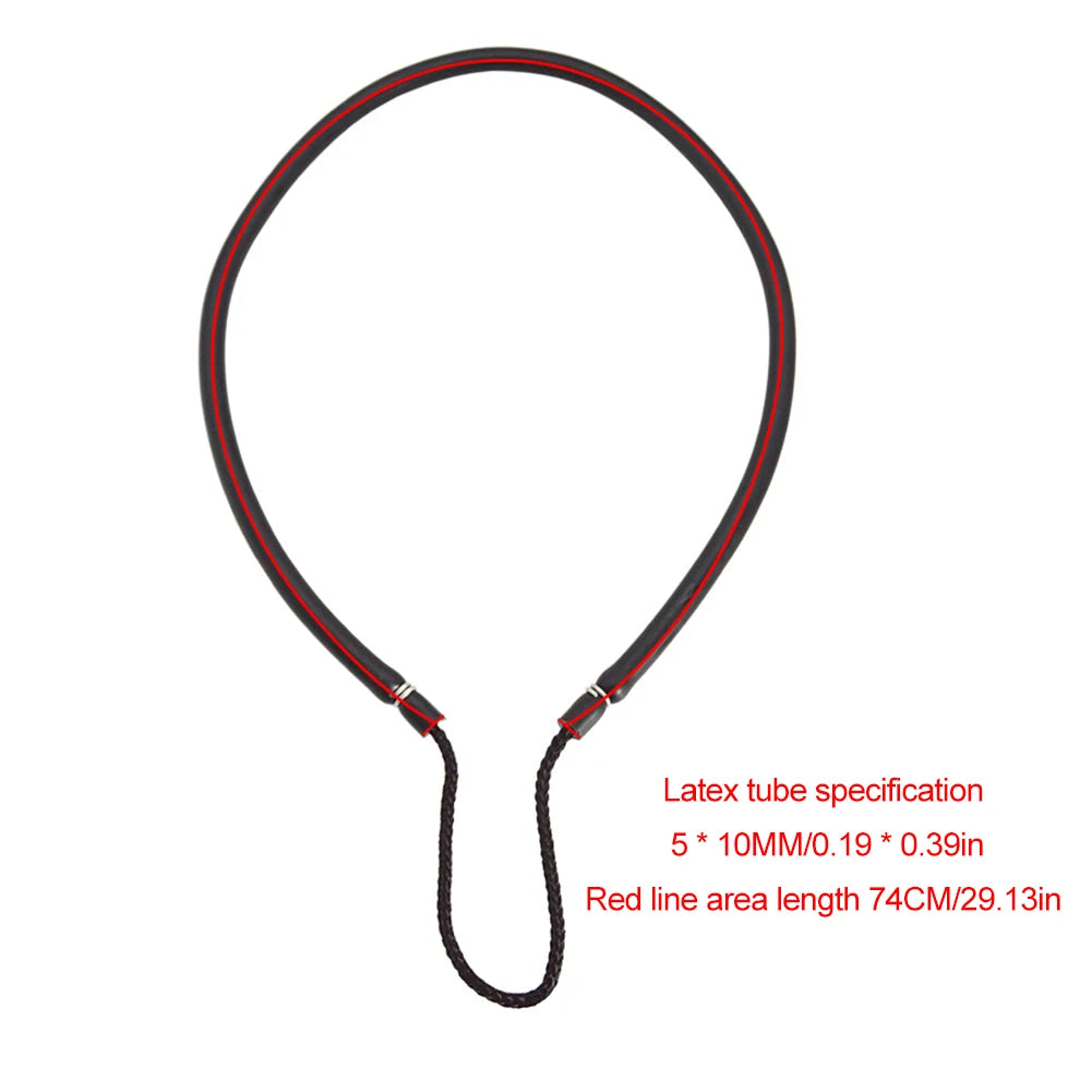 Speargun Rubber Bands 5x10MM Spearing Equipment Resistant Speargun Pole Spear Sling for Harpoon Spearfishing Diving