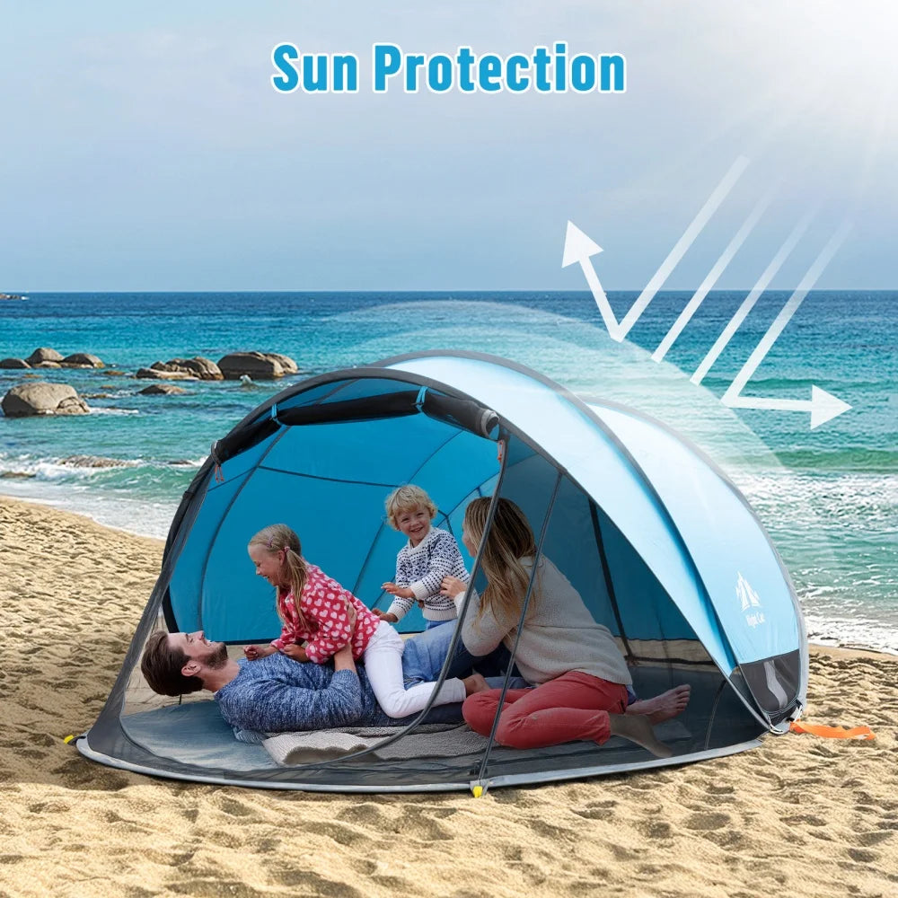 Pop Up Beach Canopy Sun Shelter Tent For Outdoor Shade