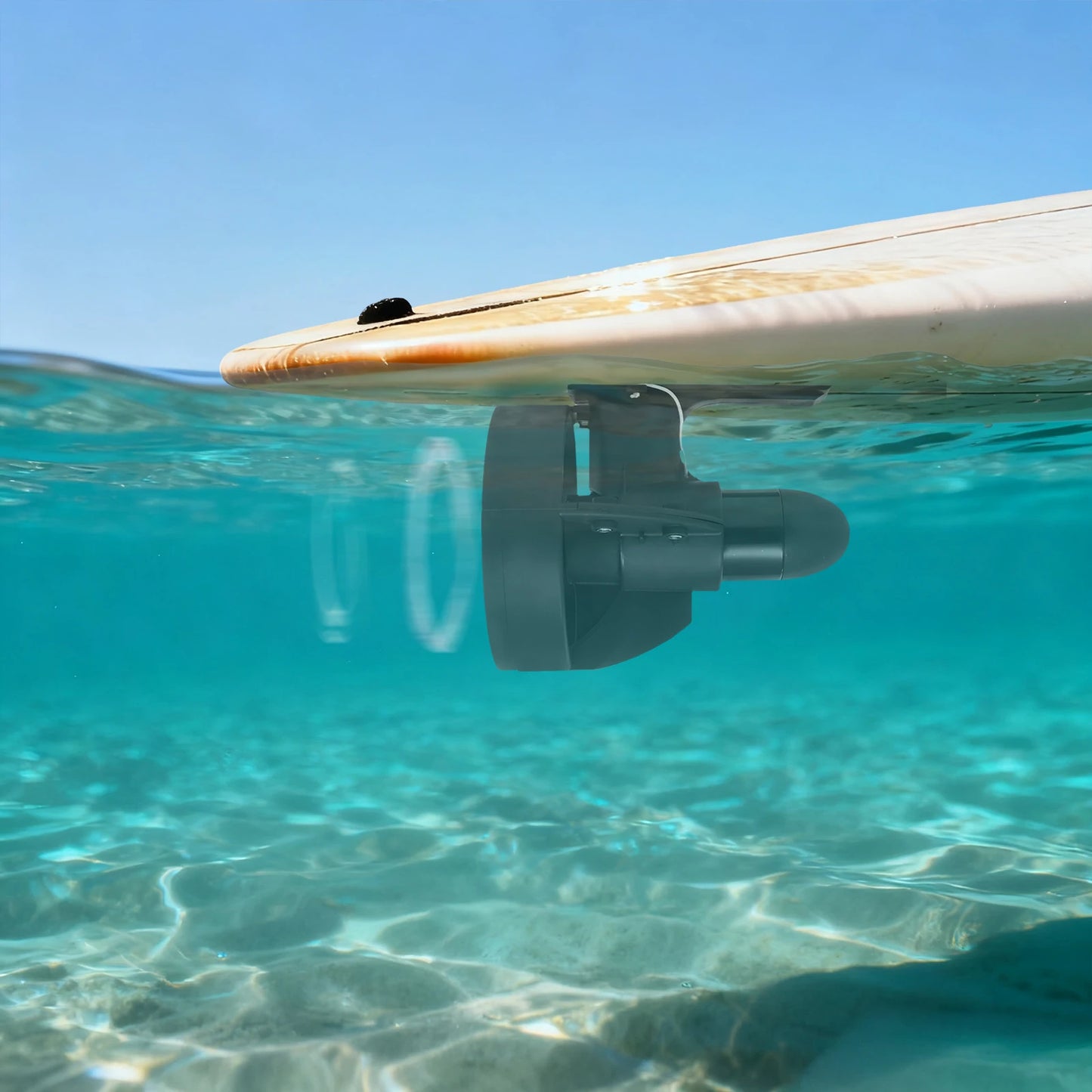 Underwater Electric Thruster for Paddle Board, 288W Motor for SUP Canoe Inflatable Boat, Hands-Free Boating