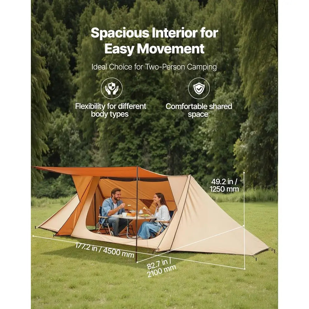 All Season Portable Camping Tipi With Stove Jack Shelter