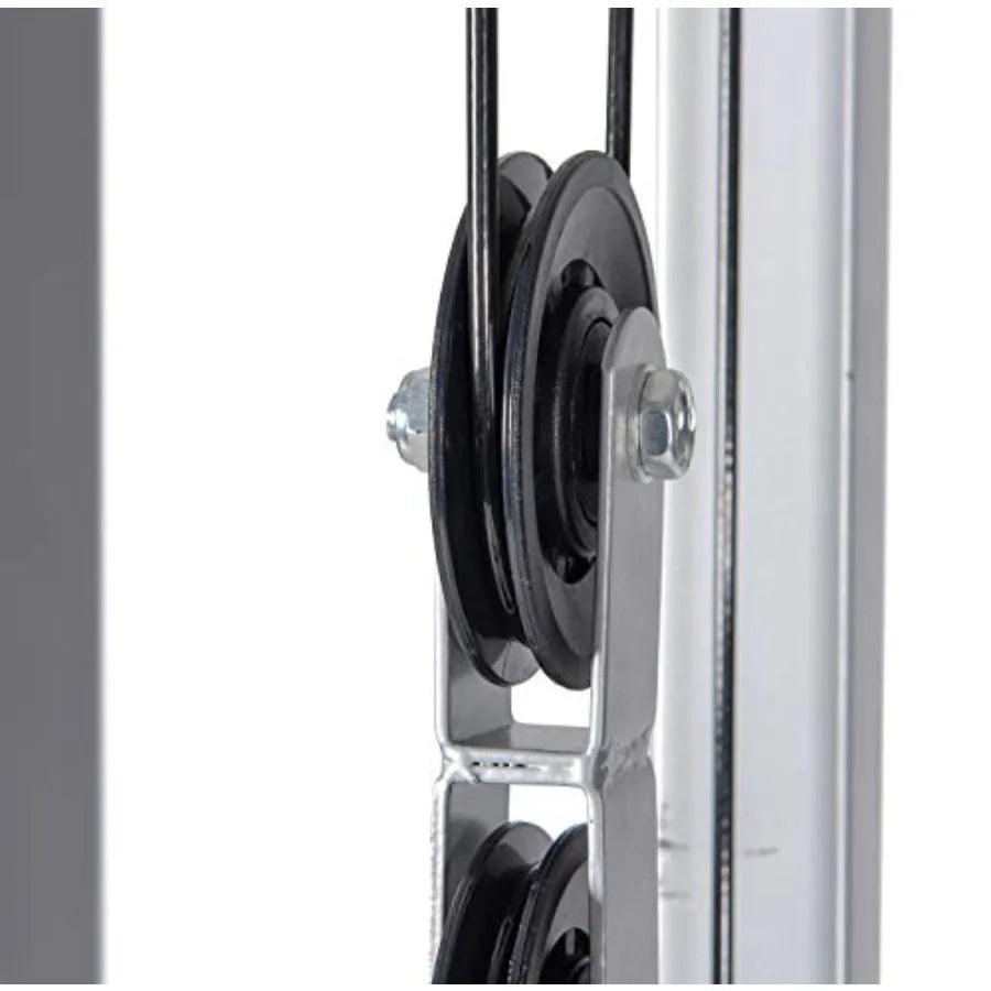 LAT Pull Down Machine Low Row Cable Fitness Exercise Body Workout Strength Training Bar Machine